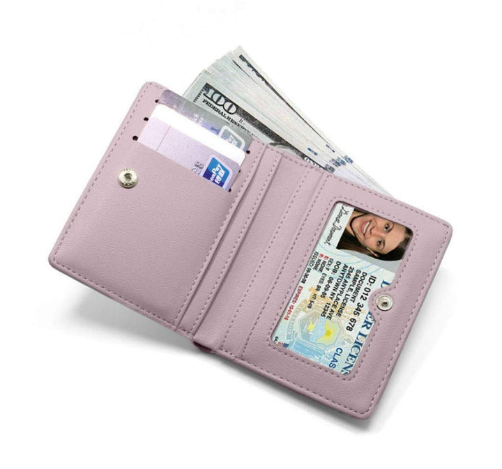 AnnabelZ Women Wallets Small Bifold Leather Pocket Wall