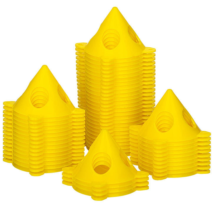 56Pack Pyramid Stands Painter&#39;s Painting Stands, Mini Cone Paint Stands for Canvas and Door Risers Support, Paint Pouring Suppliers, Cabinet Paint for Painter Elevated, Canvas Stand