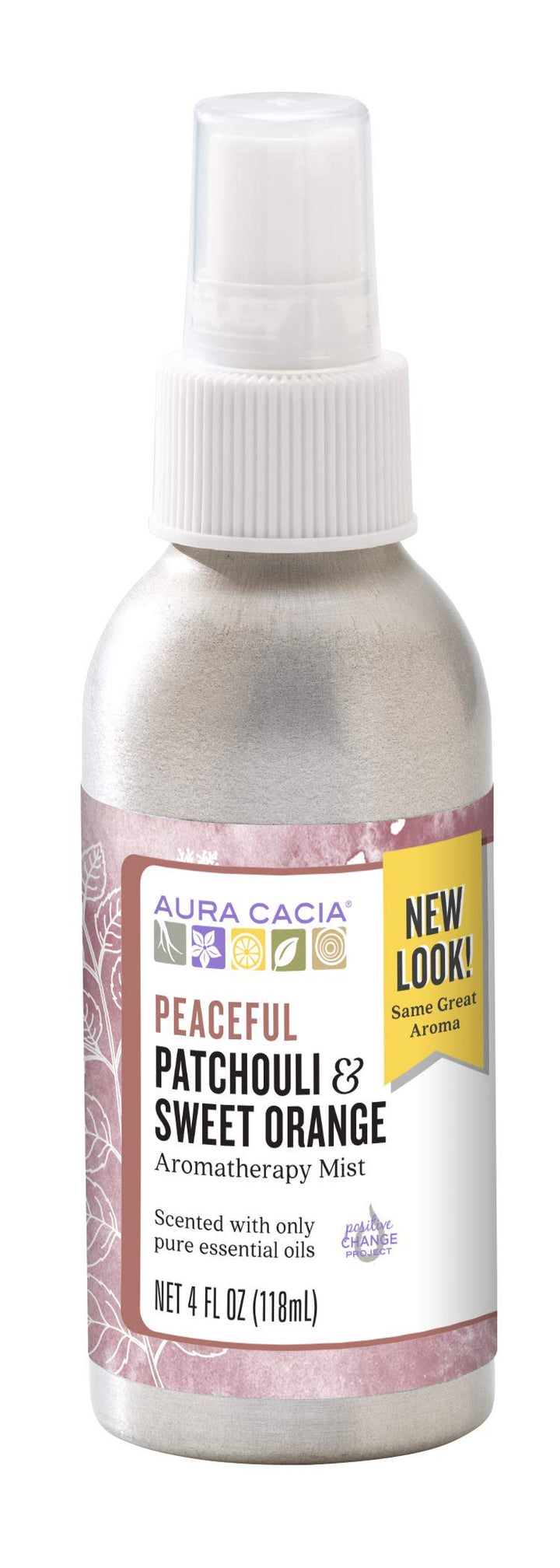 , Room &amp; Body Mist, Peaceful Patchouli &amp; Sweet Orange, 4 fl oz (118 ml)