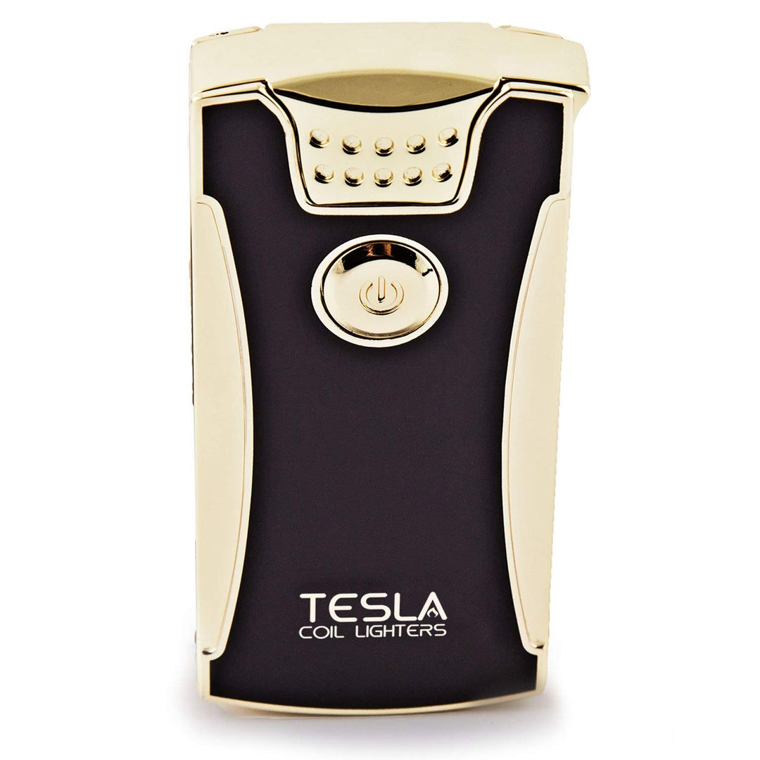™ USB Rechargeable Windproof Dual Arc Lighter (Gold)