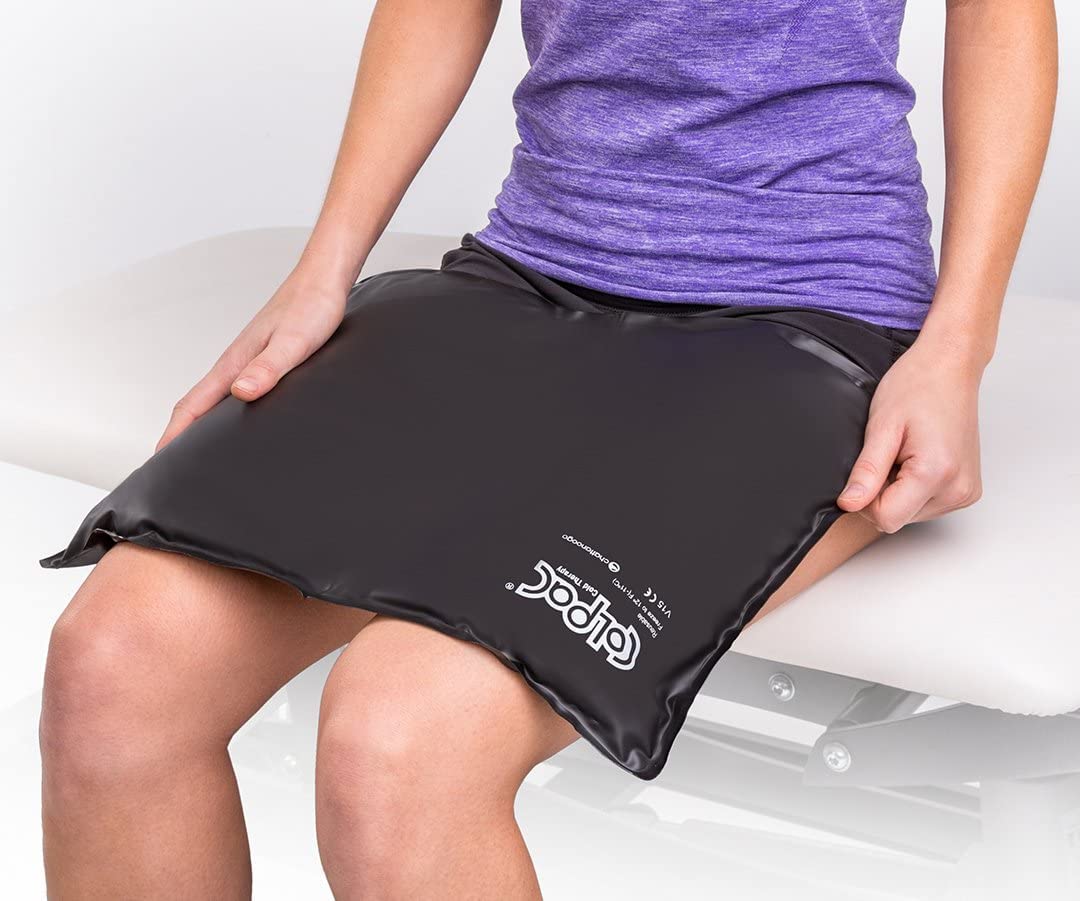 ColPac - Reusable Gel Ice Pack - Black Polyurethane - Oversize - 12.5 in x 18.5 in - Cold Therapy - Knee, Arm, Elbow, Shoulder, Back - Aches, Swelling, Bruises, Sprains, Inflammation