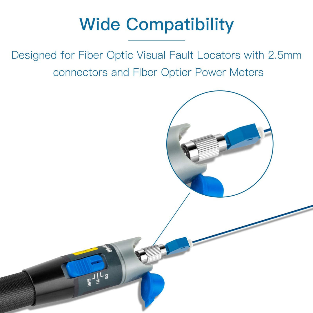 Visual Fault Locator Fiber Adapter, Fiber Optic Connect