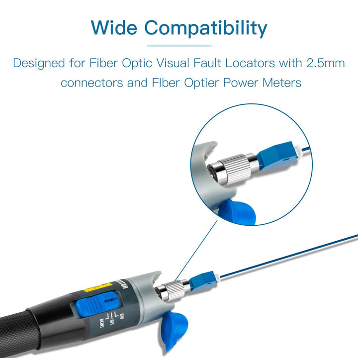 Visual Fault Locator Fiber Adapter, Fiber Optic Connect