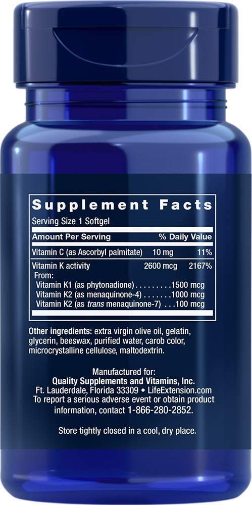 Super K with Advanced K2 Complex - 90 ct