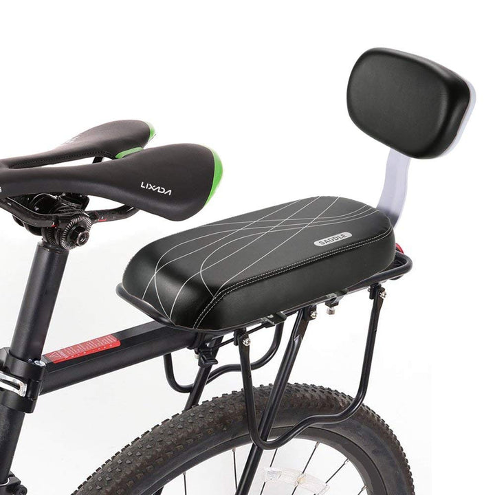 Lixada Bicycle Back Seat Cycling Bike Bicycle MTB PU Le