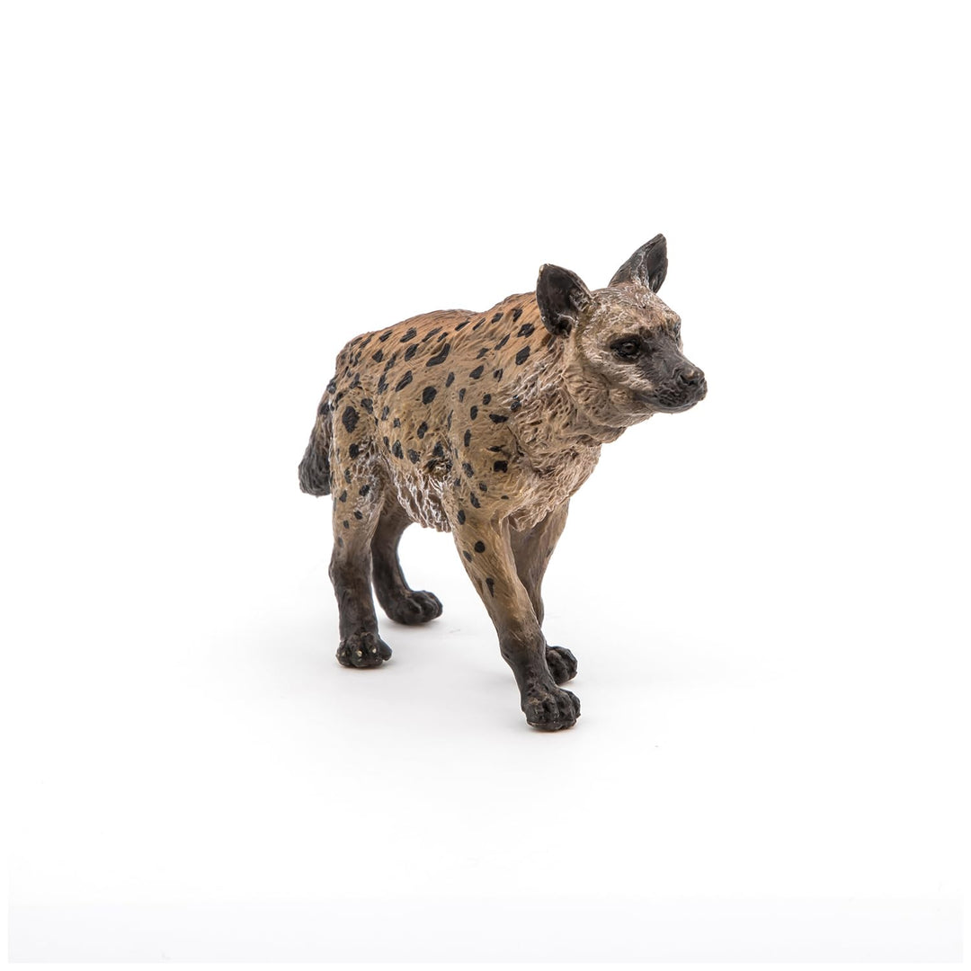 -Hand-Painted - Figurine -Wild Animal Kingdom - Hyena -50252 -Collectible - for Children - Suitable for Boys and Girls- from 3 Years Old