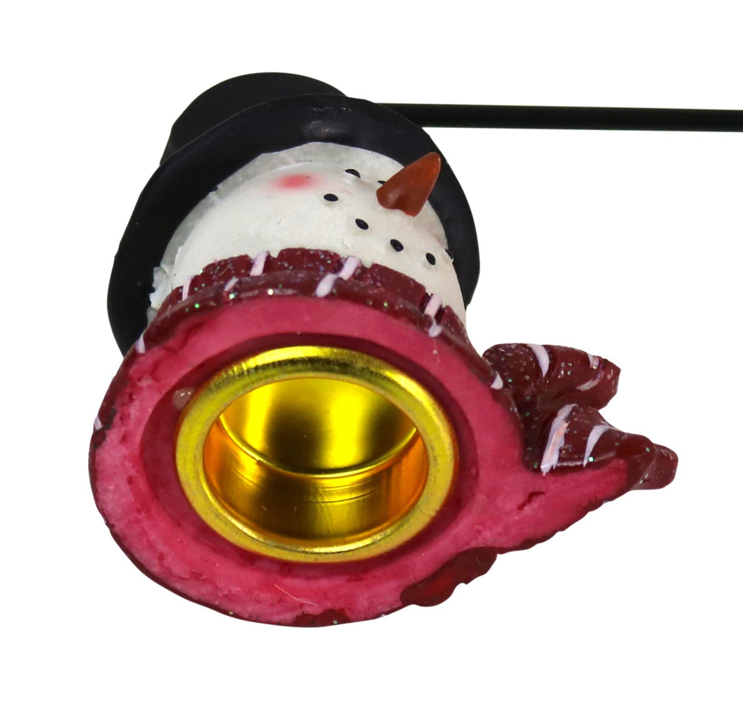 Iconikal Candle Snuffer, 10-inch, Snowman