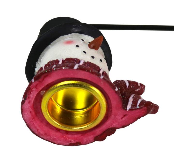Iconikal Candle Snuffer, 10-inch, Snowman