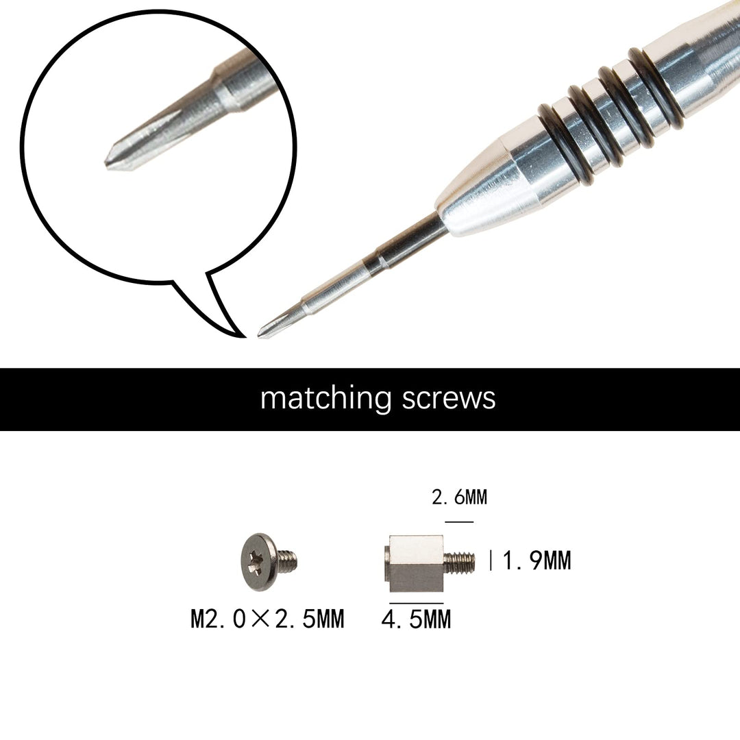 M.2 Screw Kit,NVMe Screw m.2 SSD Mounting Kit,Hex Nut Stand (4 pcs)+1 pcs Screwdriver Replacement for ASUS Motherboard or ASRock Board NVMe PCIe m.2 Standoff and Screw