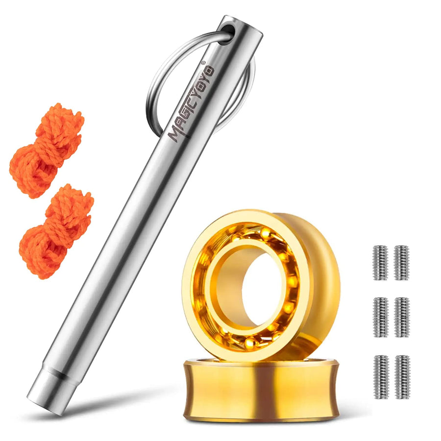 Unresponsive Yoyo Ball Bearings, Pack of 2 Golden Plate