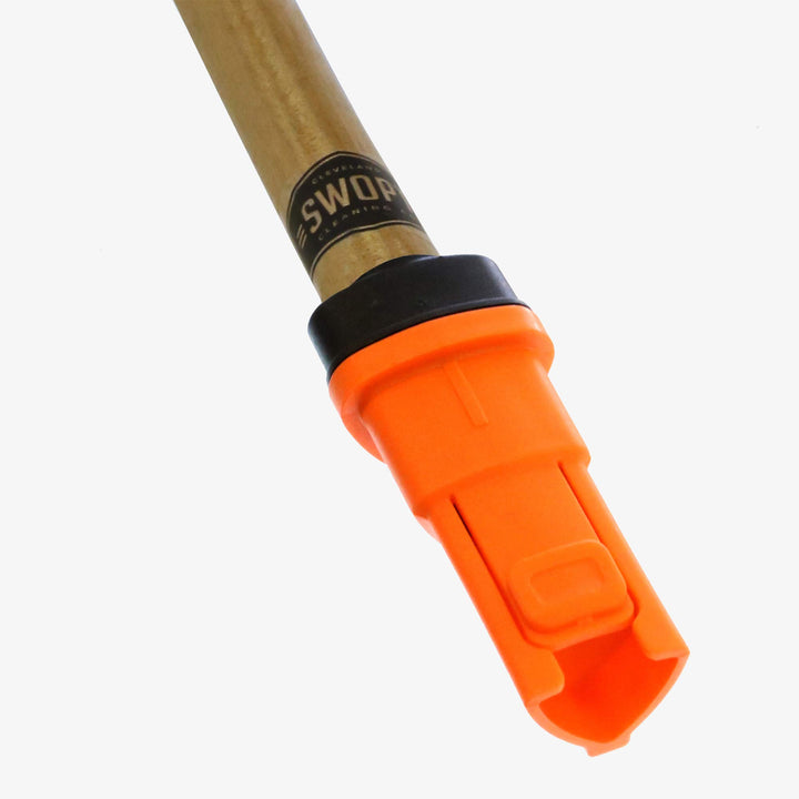 SWOPT Standard 48” Steel Handle – Ergonomic Design Elim