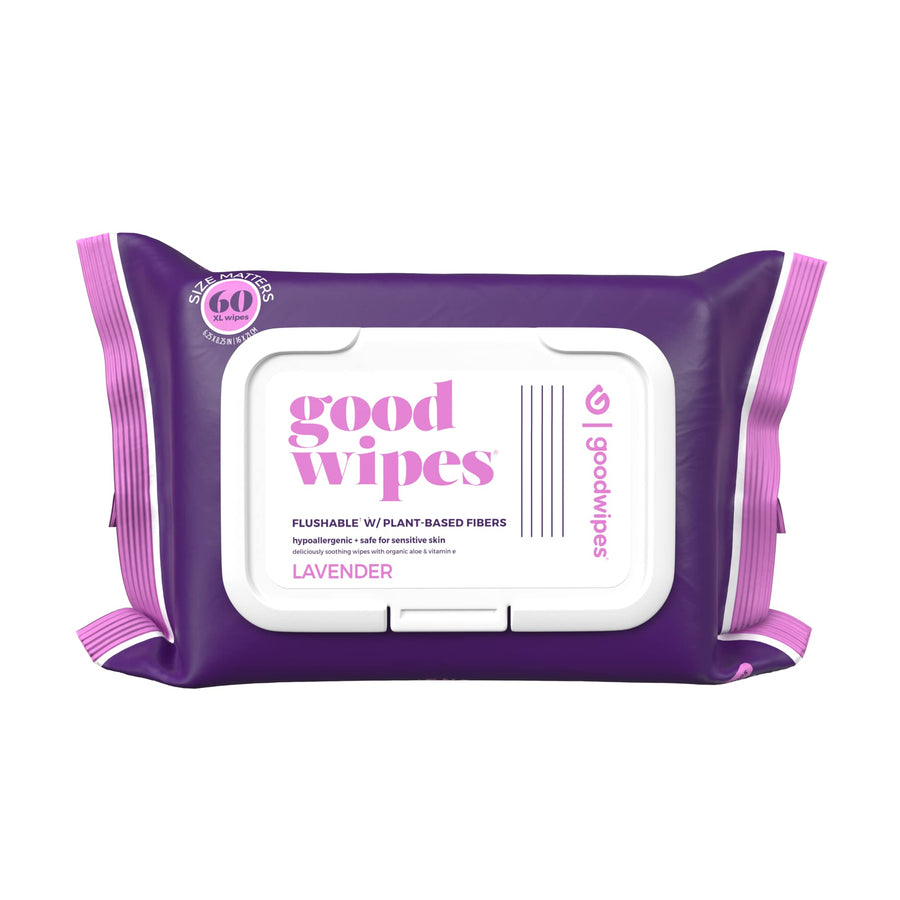 GoodWipes Down There Wipes for Women, Feminine Wipes, 5
