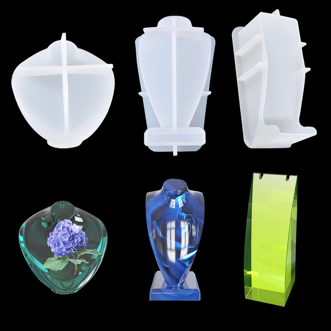 Clock Resin Molds DIY Wall Clock Epoxy Resin Molds Large Silicone Molds for Epoxy Resin Casting Tree Shape Clock Molds for DIY Jewlry Art Crafts Home Decoration