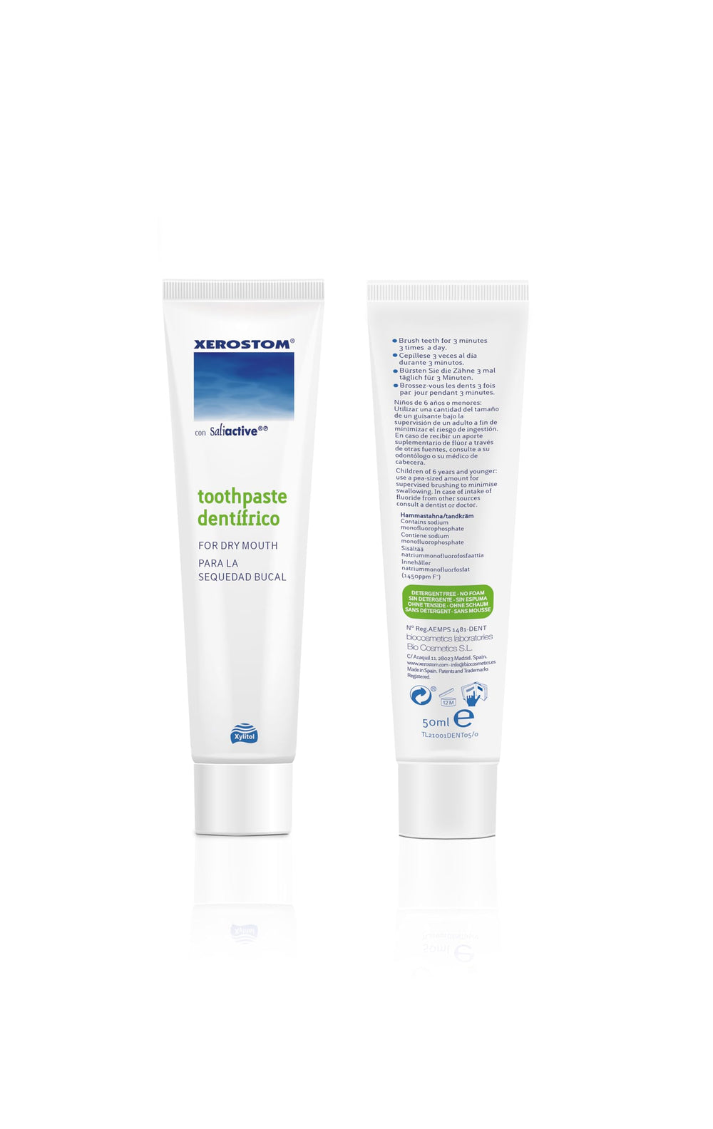 Xerostom With Saliactive For Dry Mouth Or Xerostomia To
