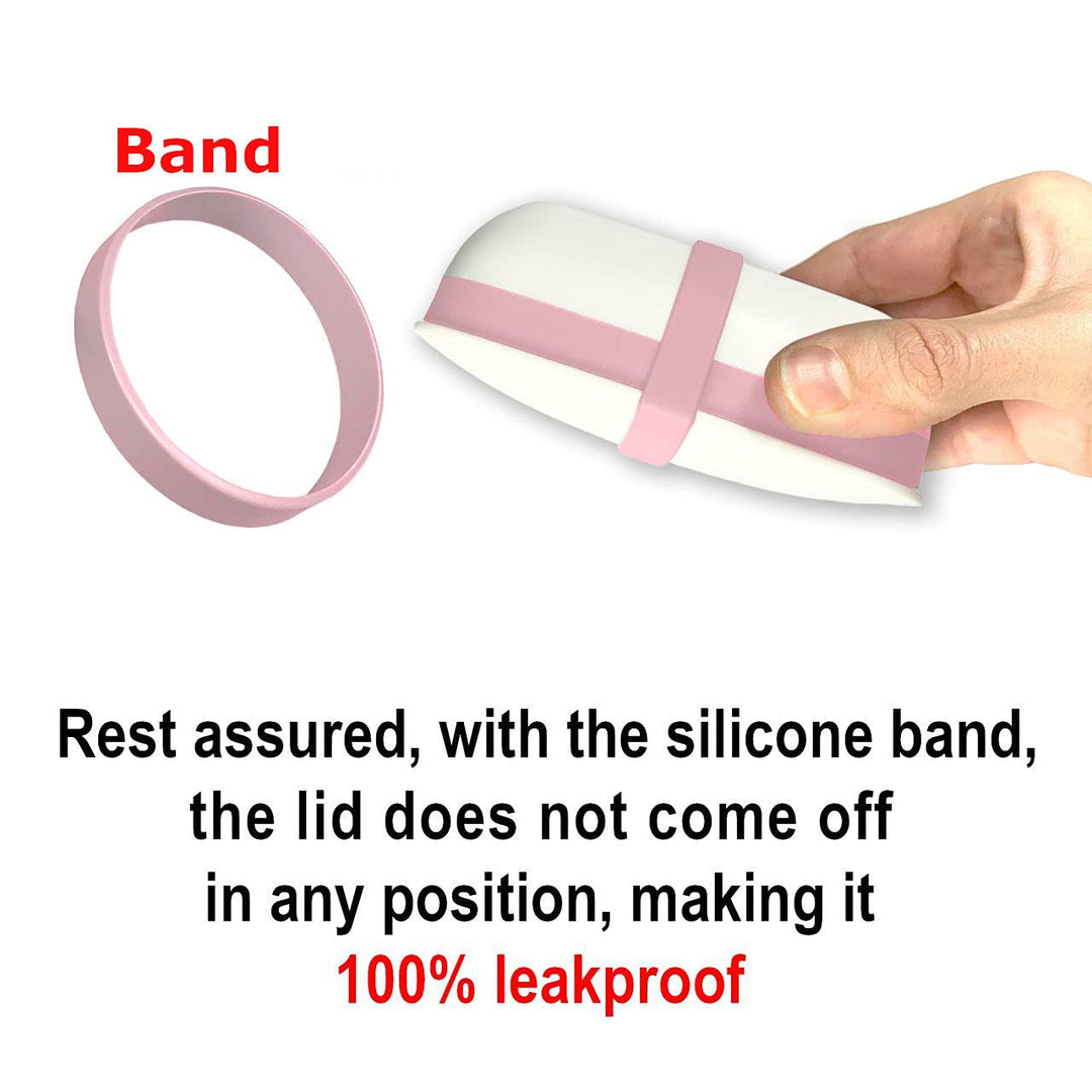 2Pack Travel Soap Holders, Soap Bar Box Dish Container Case,with Sponge Saver&amp; Band,for Travel (Blue &amp; Pink)