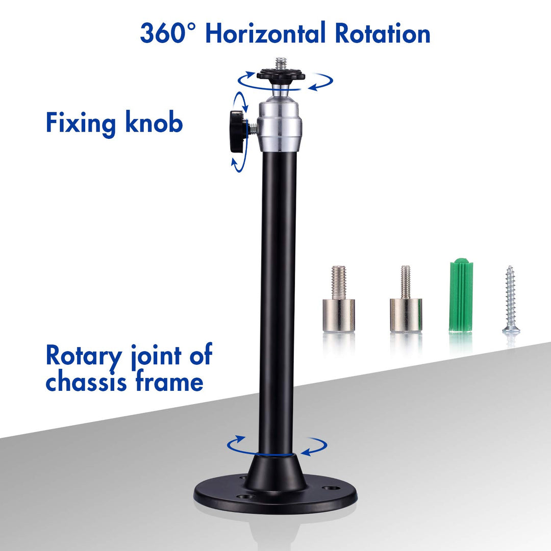 Yizerel 2 Pack Mini Ceiling Projector Mount Set, Adjust