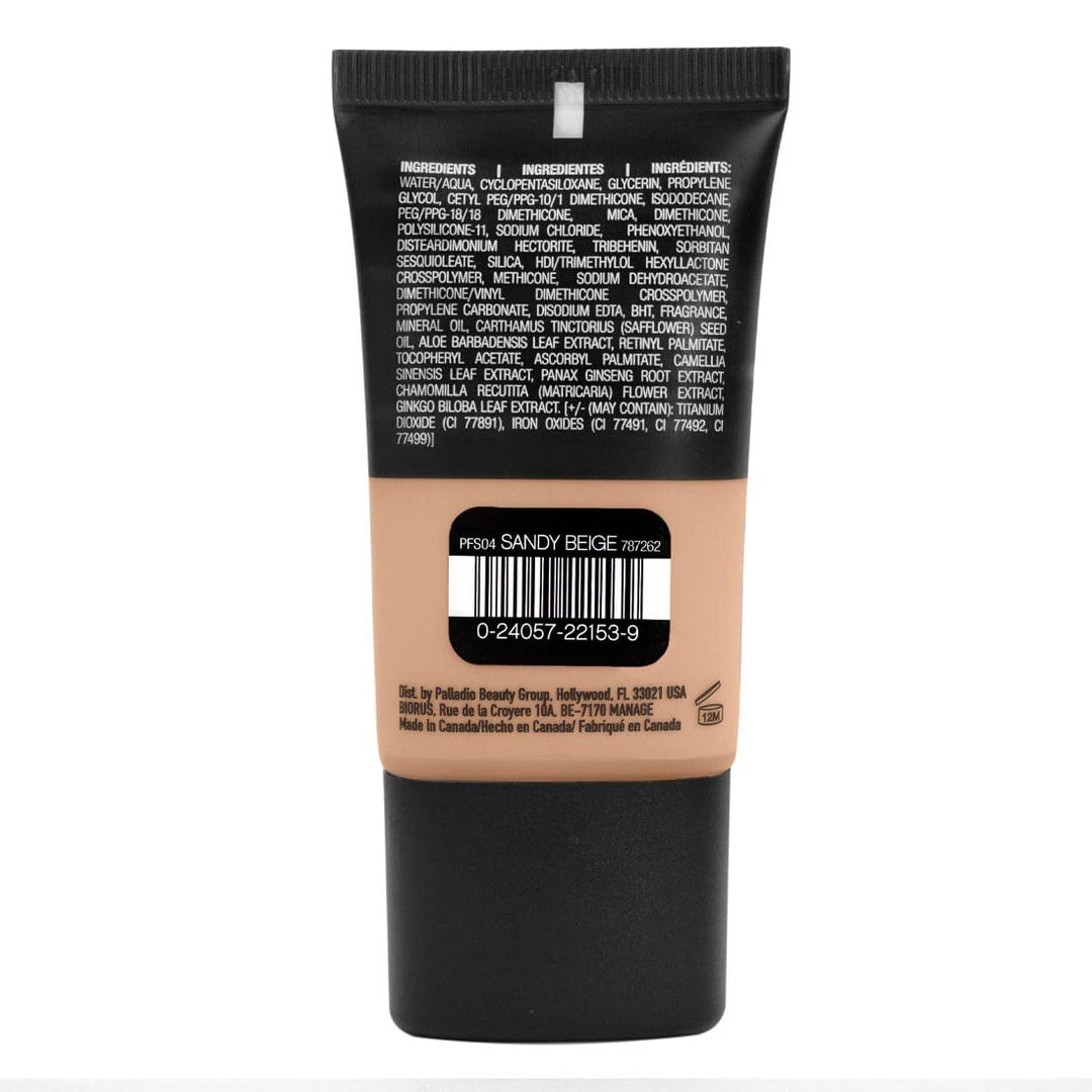 Liquid Foundation Ounce, Sandy Beige, 0.91 Fl Oz