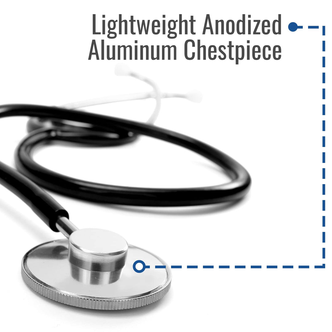 Spectrum Nurse Stethoscope Adult - Adult, Boxed - Black