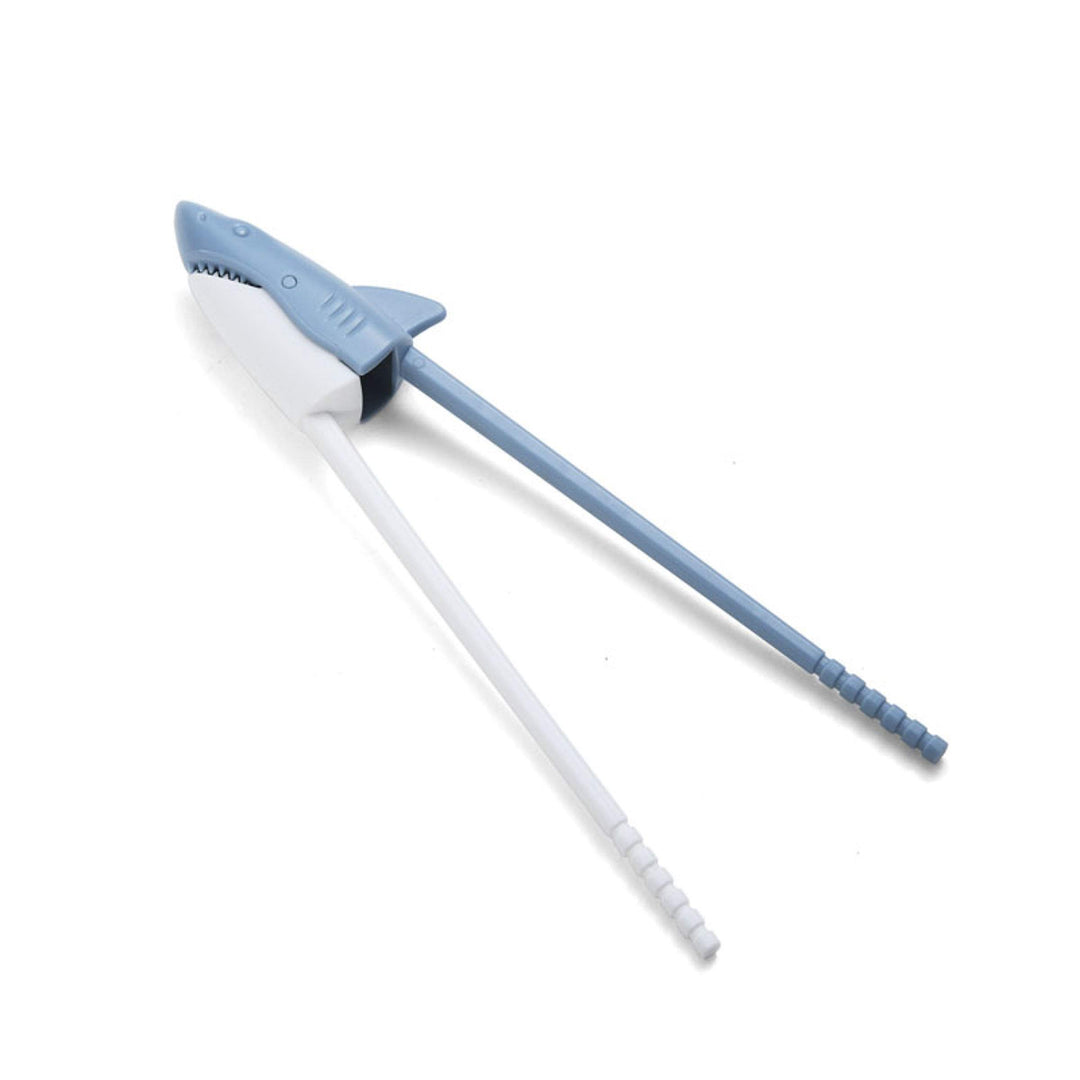 Fred 5228994 MUNCHTIME Chomping Kids Training Chopsticks, Shark