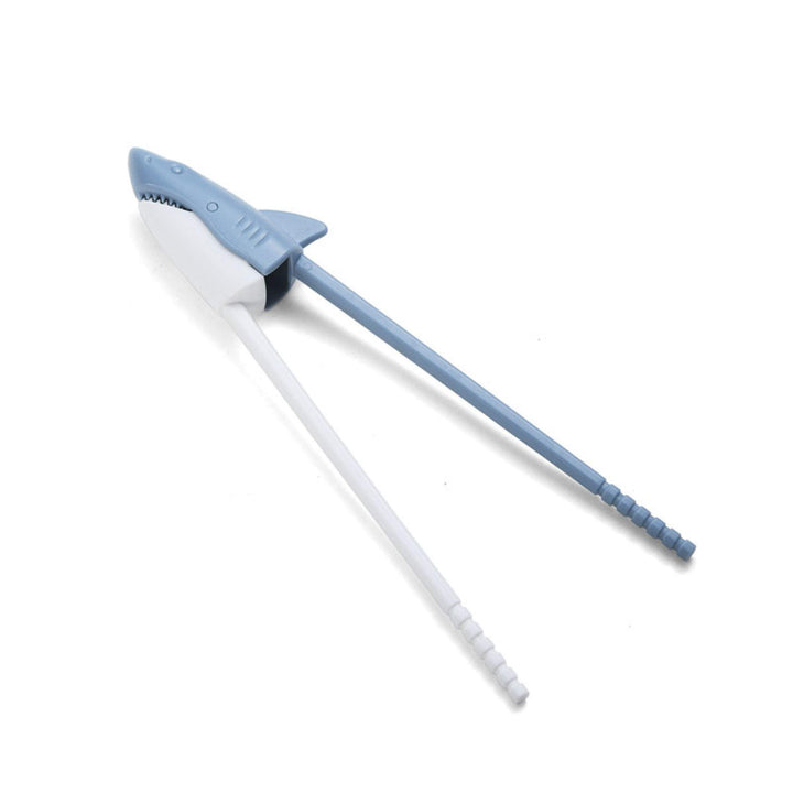 Fred 5228994 MUNCHTIME Chomping Kids Training Chopsticks, Shark