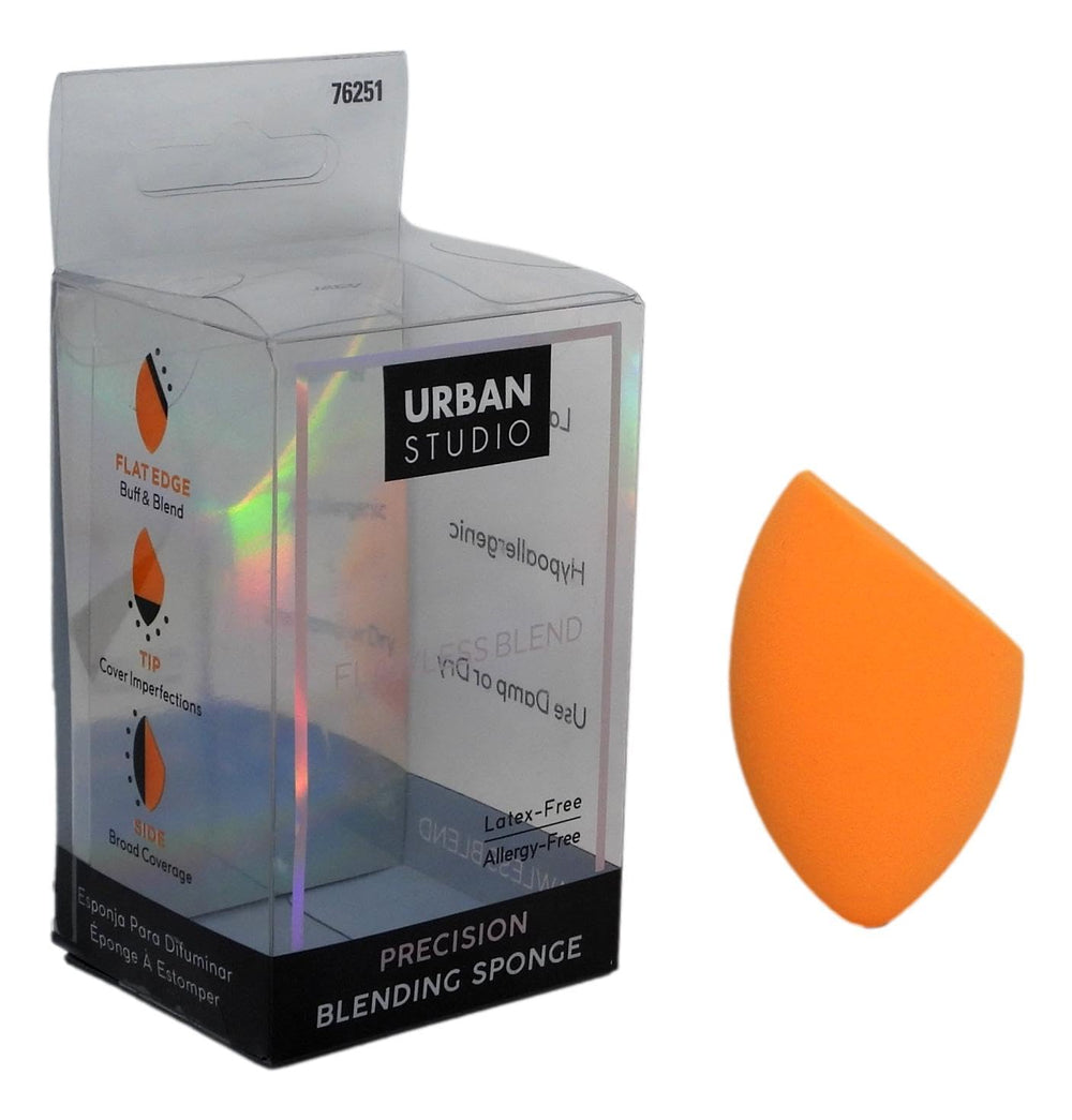 Precision orange blending sponge