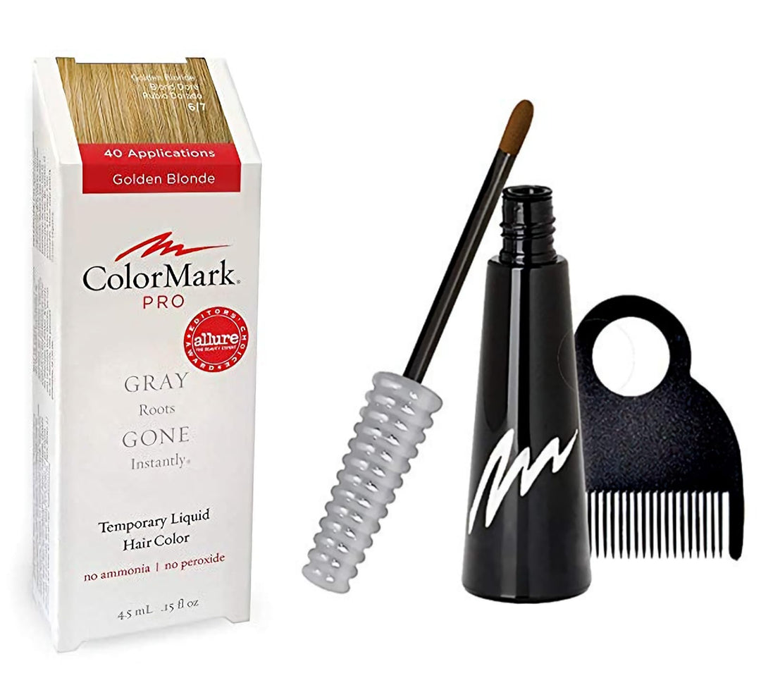 Color Mark Gray Gone Liquid Root Touch Up Hair Color Golden Blonde