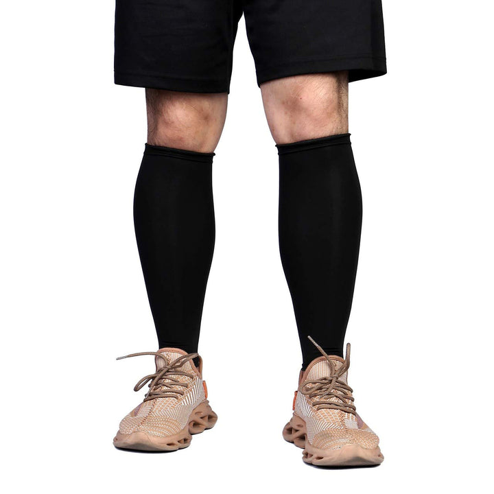FALETO Unisex Calf Compression Sleeves for Running, Spo
