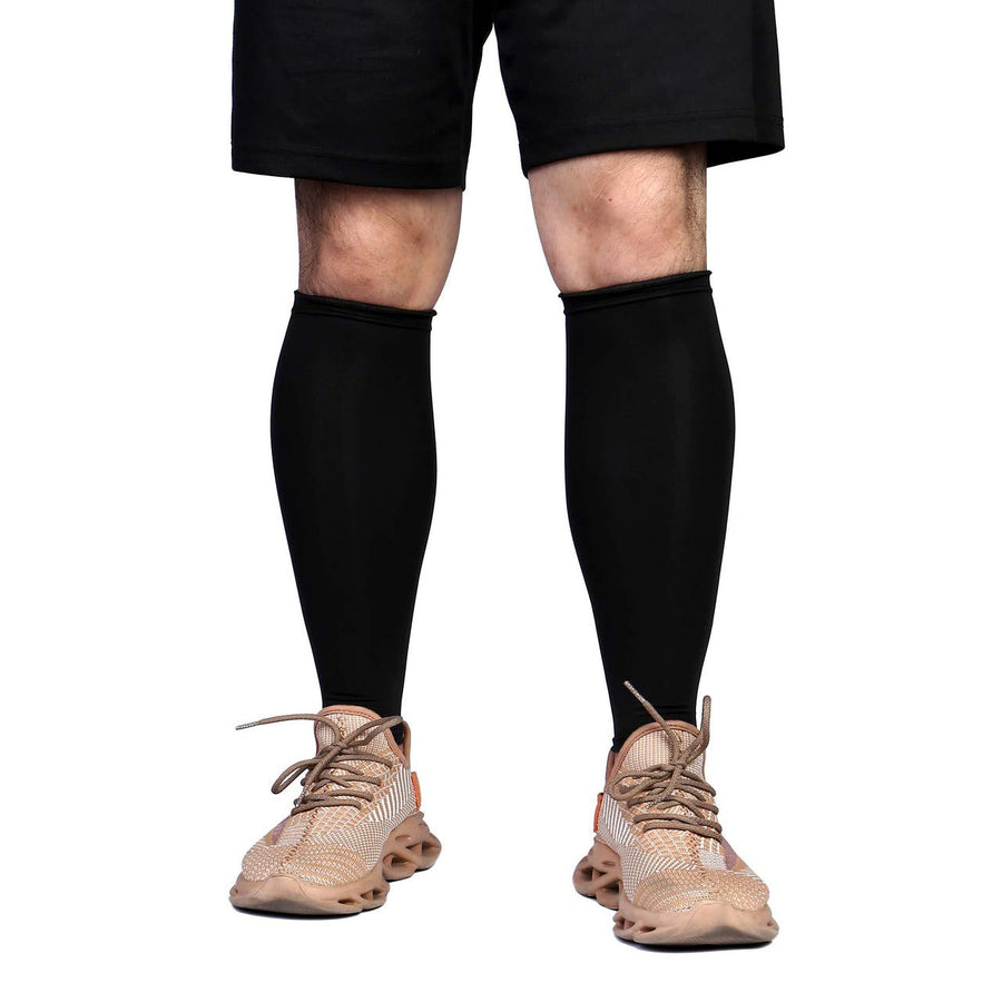 FALETO Unisex Calf Compression Sleeves for Running, Spo