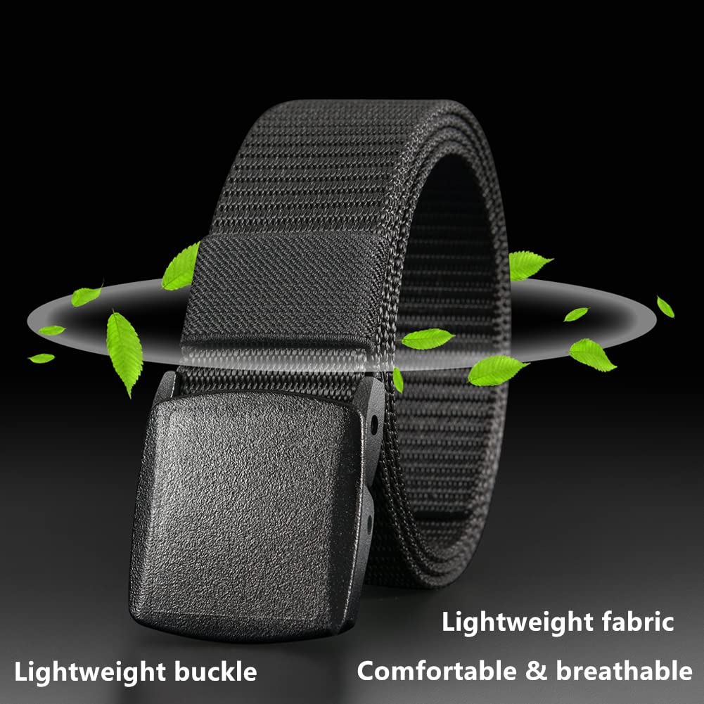 Ginwee 5 Pack Nylon Military Tactical Belt Webbing Canv