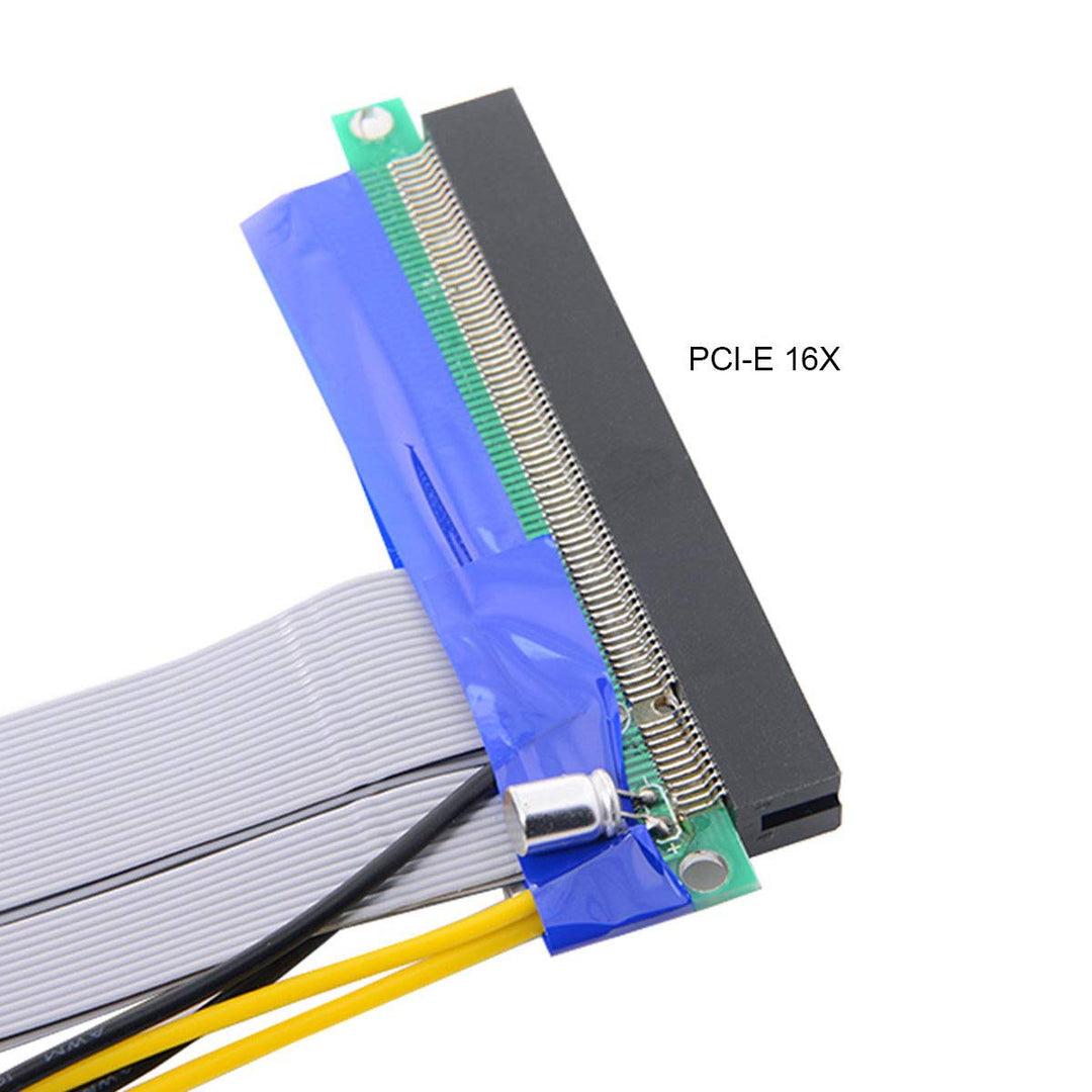 Chenyang CY PCI-E Express 4X to 16x Flex Cable Riser Ca