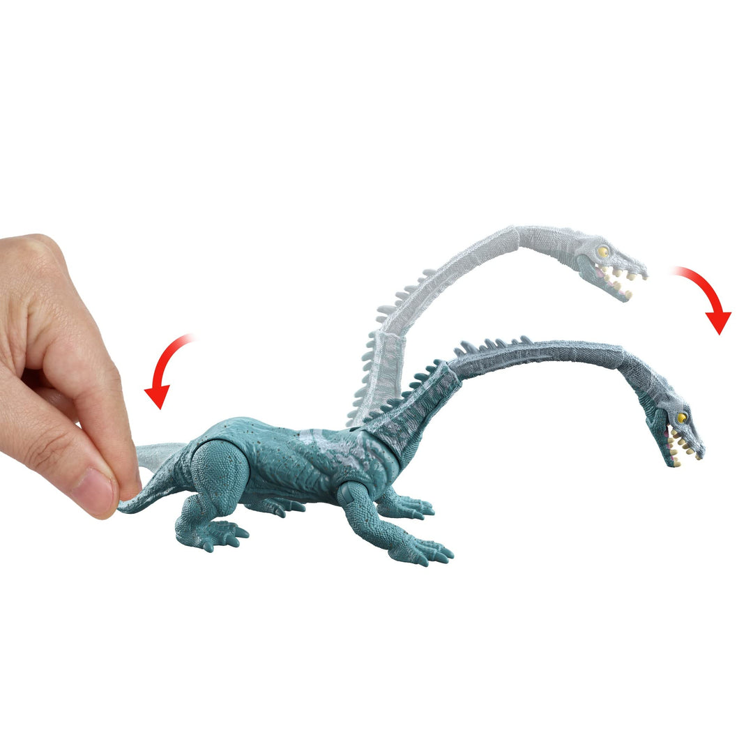 Jurassic World Fierce Force Tanystropheous Camp Cretaceous Authentic Dinosaur Strike Motion Action Figure, Movable Joints, Gift 3 Years &amp; Older
