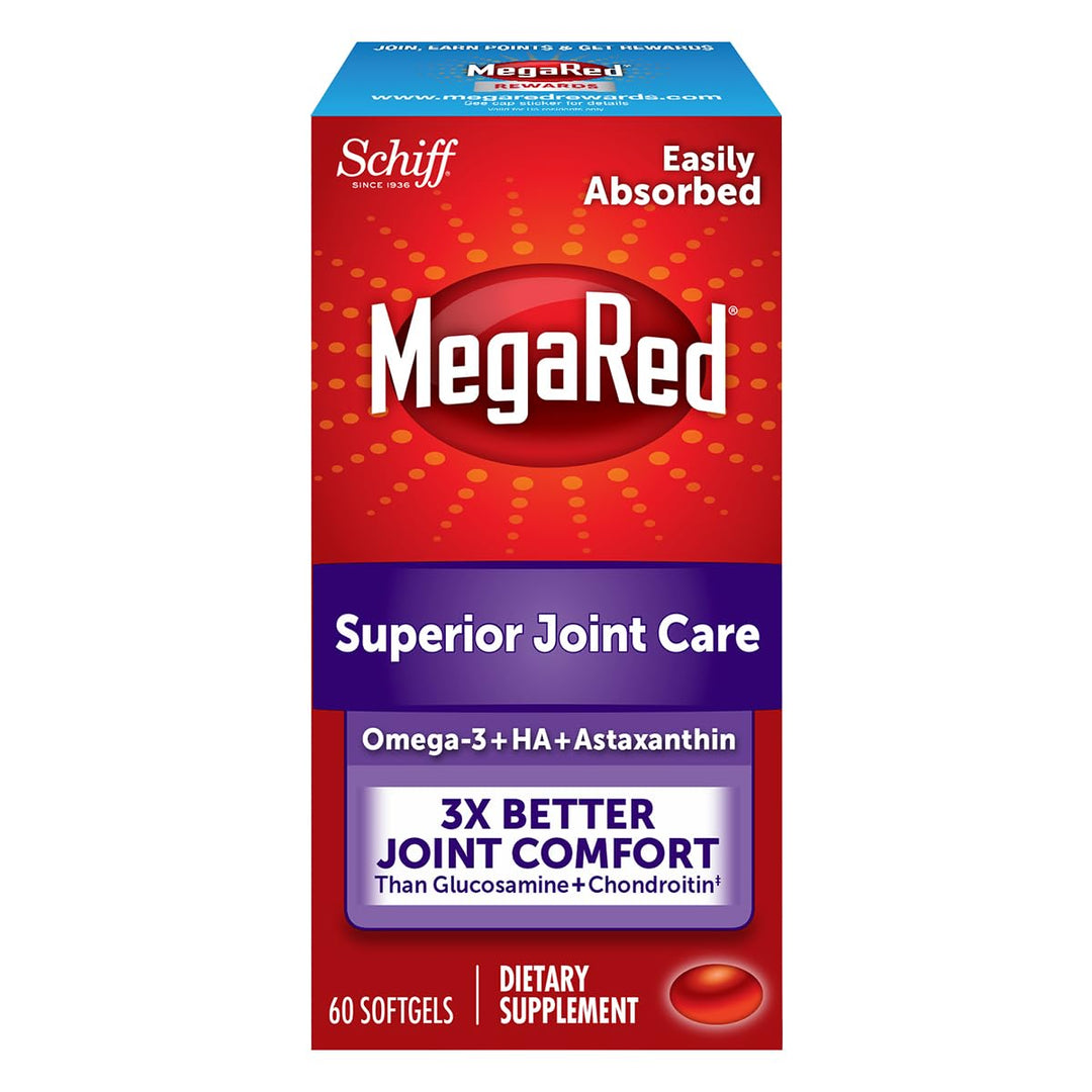 MegaRed 353mg Omega-3 Krill Oil Joint Care Supplement w