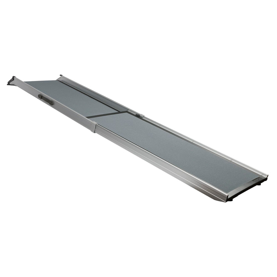 Happy Ride Extra Long Telescoping Dog Ramp, Portable Pet Ramp for Cars, Trucks & SUVs with Adjustable Sizing