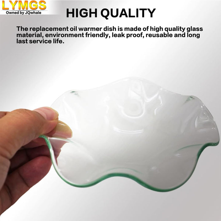 LYMGS 4.5 Replacement Flounces Oil Warmer Dish, 115mm R