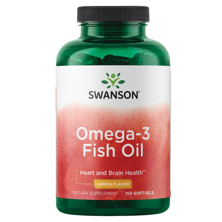 Swanson Omega 3 Fish Oil Supplement Heart Brain and Joi