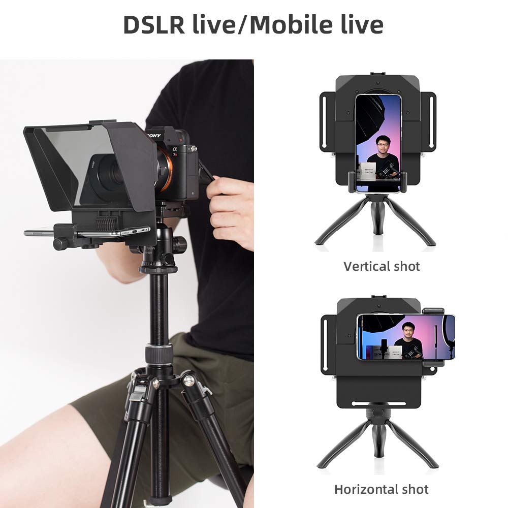 AMBITFUL Teleprompter 7.5&#39;&#39; with Tablet
