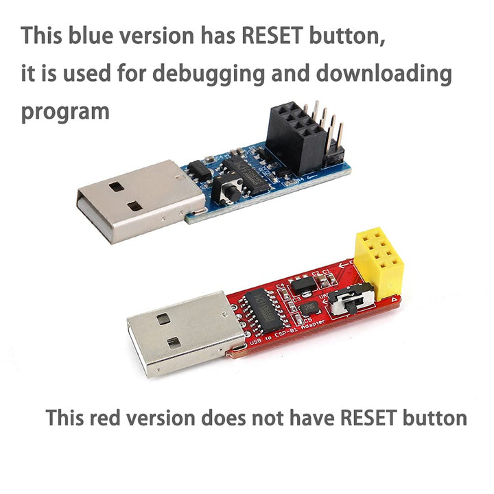 ESP Prog V1.0 USB to ESP8266 CH340C ESP-01 ESP-01S 4MB Module Prog WiFi Programmer Downloader with Reset Auto-Download Circuit