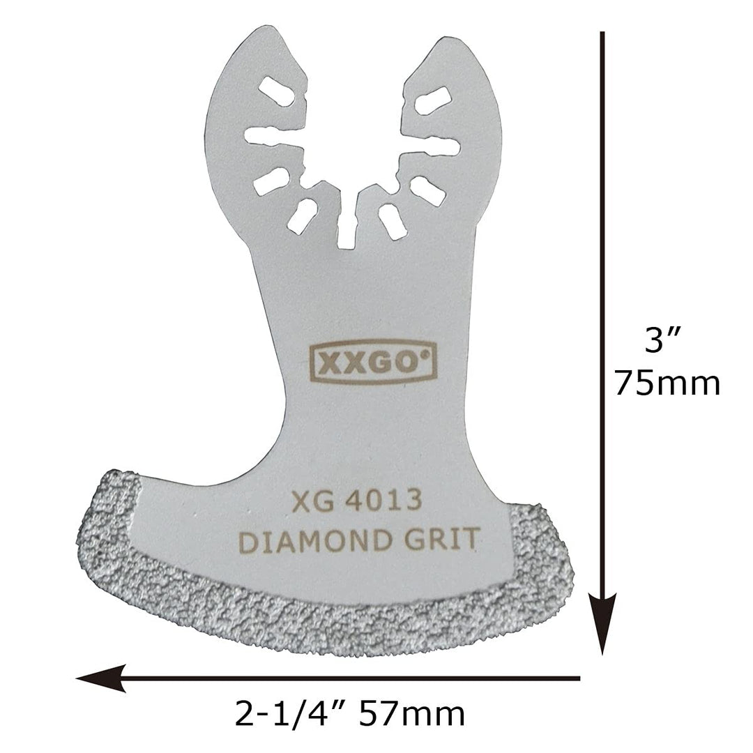 4 Pcs Oscillating Multi Tool Diamond Segment Swing Grit Grout Blades XG4001S