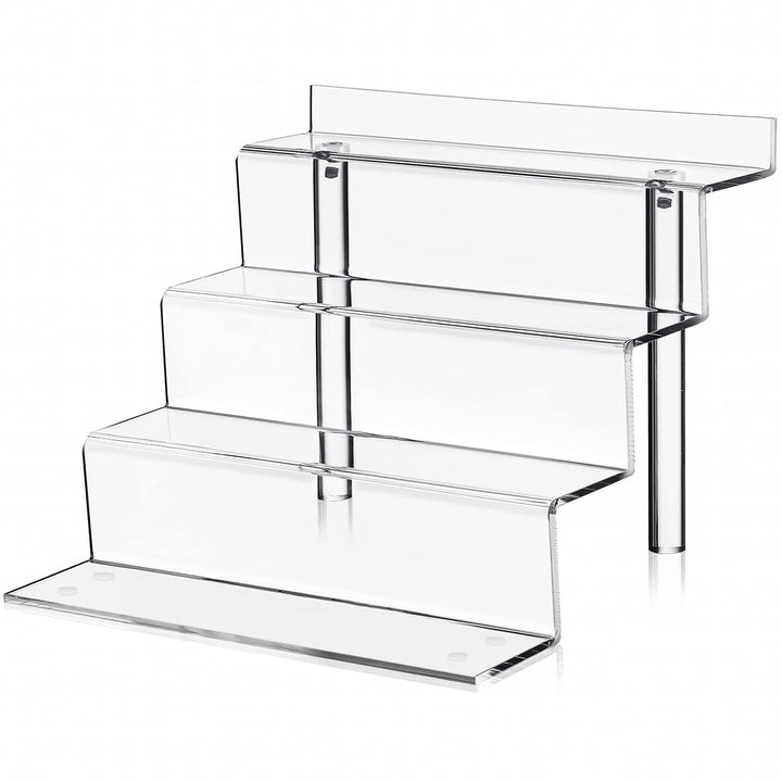 YIDITTHOPE 9 Inch Acrylic Shelf, 4 Tier Perfume Organiz