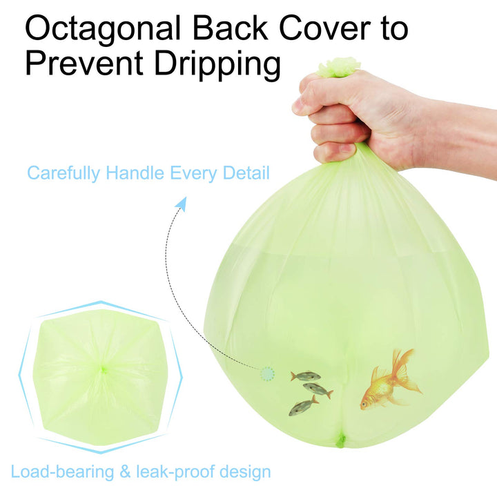 Aievrgad trash bag(2.6 Gallon), 120PCS biodegradable tr