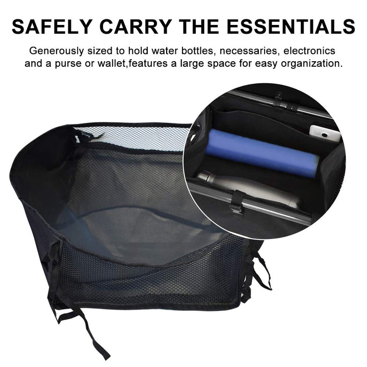 Wheelchair Bag, Rollator Seat Bag, Wheelchair Storage B