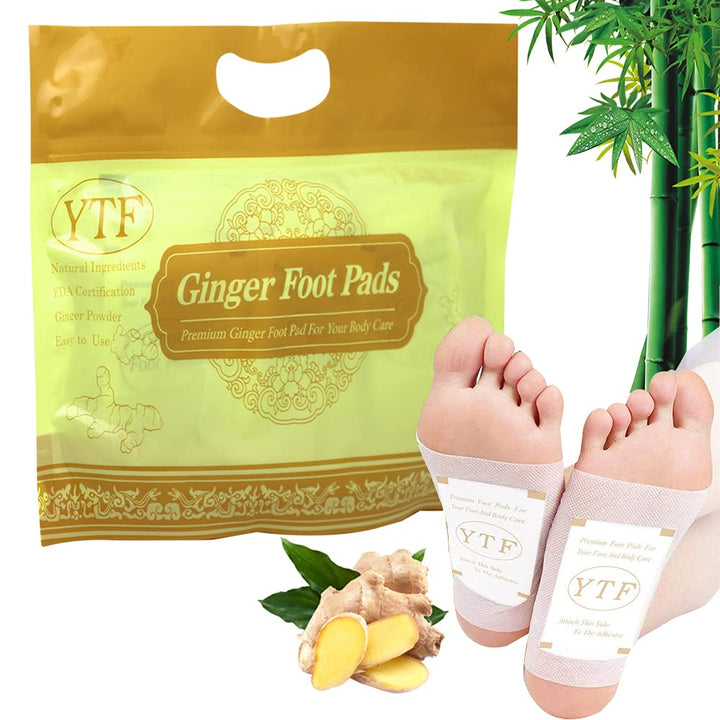 Ginger Foot Pads Bamboo Vinegar Ginger Wormwood Powder 
