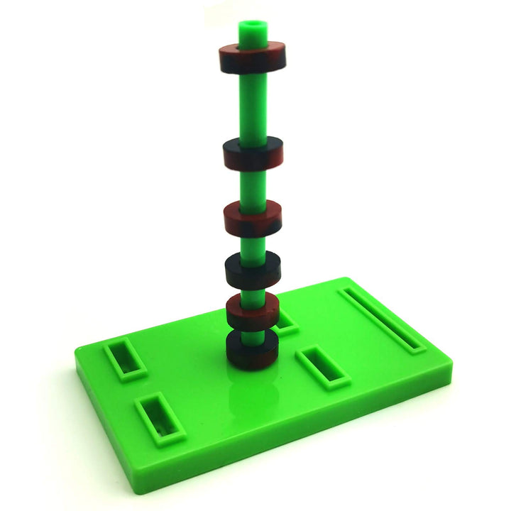 Labs Junior Science Magnet Set for Education Science Experiment Tools Icluding Bar/Ring/Horseshoe/Compass Magnets