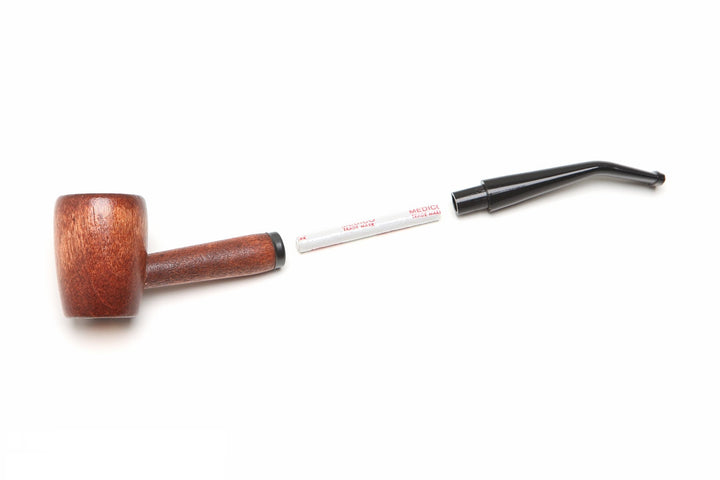 - Ozark Mountain Hardwood Tobacco Pipe - Rob Roy, Bent Bit