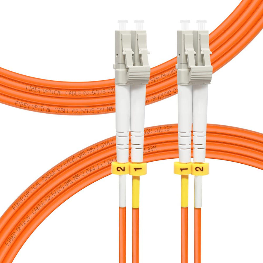 FLYPROFiber 3M/10ft OM1 LC to LC Fiber Patch Cable, Len