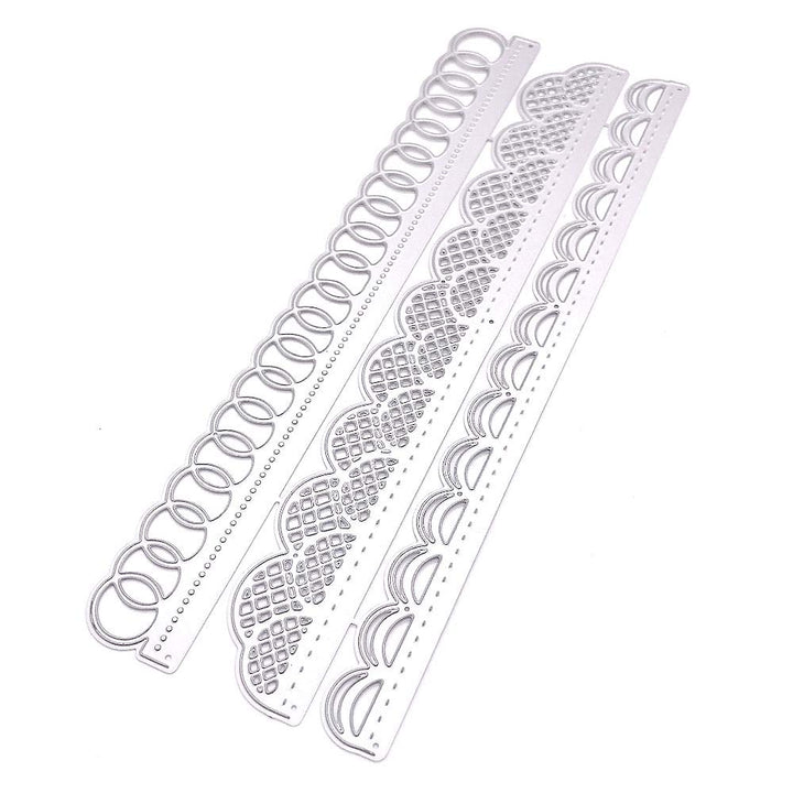 KSCRAFT Lacey Slimline Edge Metal Cutting Dies Stencils