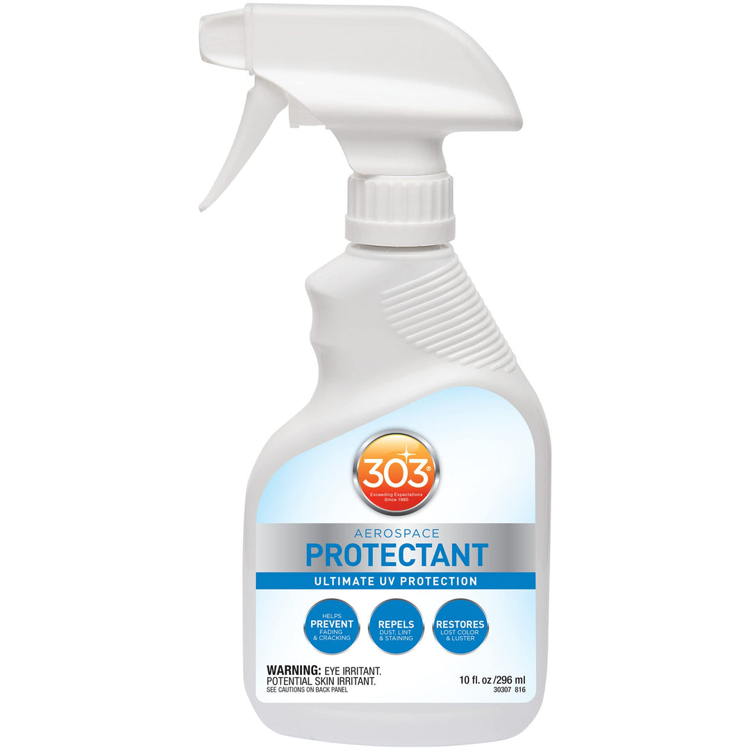 303 Products Aerospace Protectant – UV Protection Spray Cleaner, Repels Dust, Dirt, & Staining, Matte Finish, Restores Like-New Appearance, Outdoor Cleaning Supplies 10 Fl. Oz.