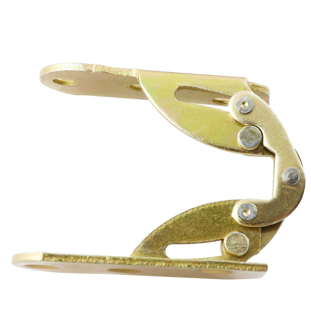 2PCS 180 Degree Flap Hinge Furniture Hardware Dining Table Rotating Hinge Folding Flap Hinge Hinge Cabinet Hinge (with 12 Screws)