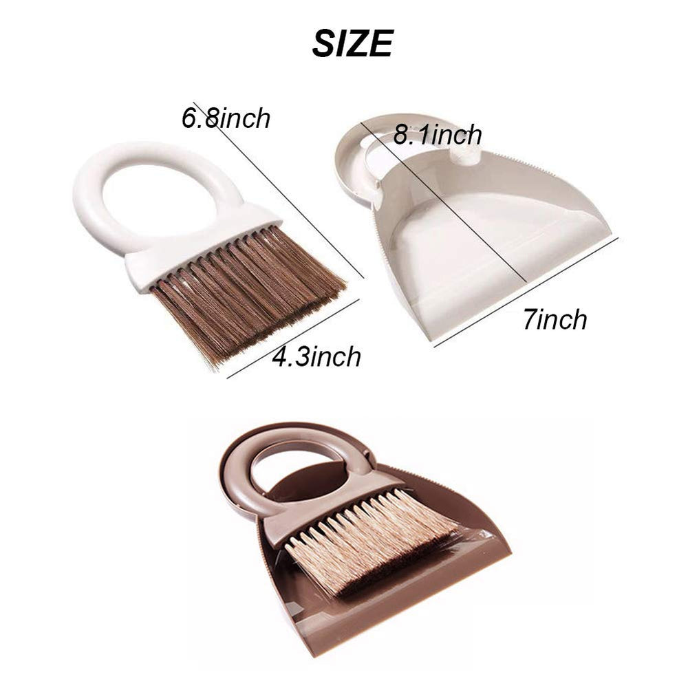 Dustpan and Brush Set, Multi-Functional Cleaning Tool/M