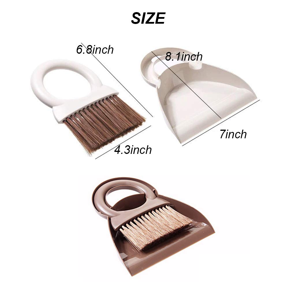 Dustpan and Brush Set, Multi-Functional Cleaning Tool/M